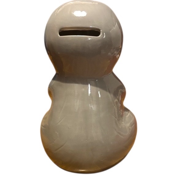 Gray Sloth Ceramic Piggy Bank - Picture 5 of 5